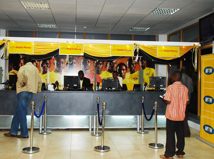 How do businesses accept payments in Uganda